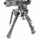 6-9 Inches Bipod Picatinny Bipod with Adapter